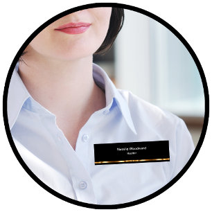 Classy Realtor Theme Name Tag