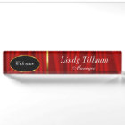 Classy Red and Gold | Personalise