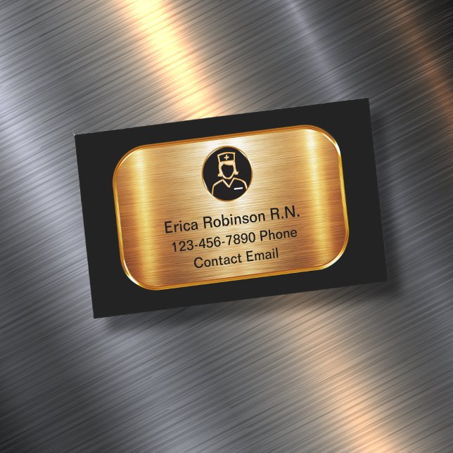 Classy Registered Nurse Business Magnets (Creator Uploaded)