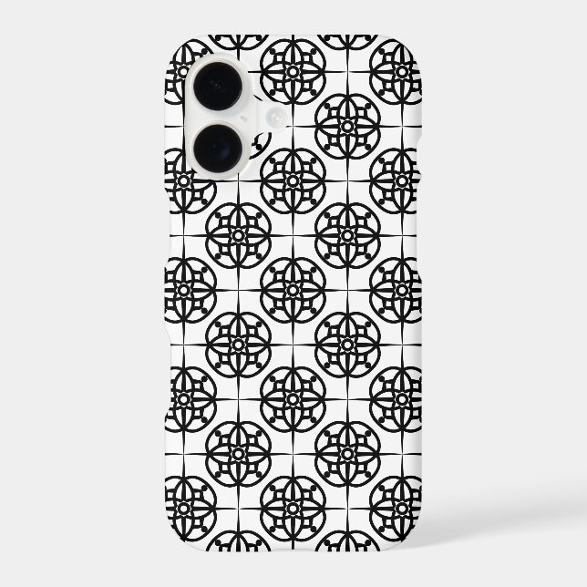 Classy Retro Vibe Geometric Pattern (Back)
