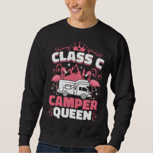 Classy RV Class C Camper Queen Campside Camping Wo Sweatshirt
