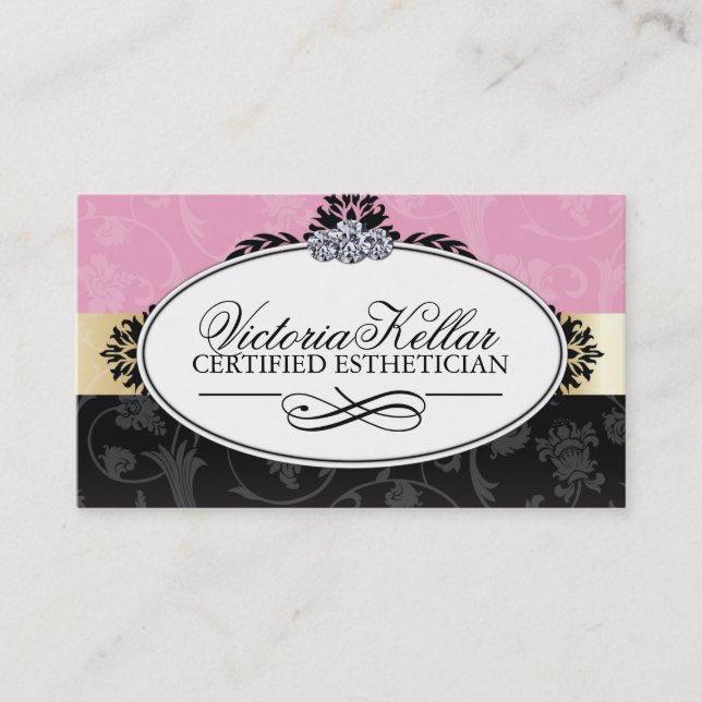Classy Salon Business Card (Front)