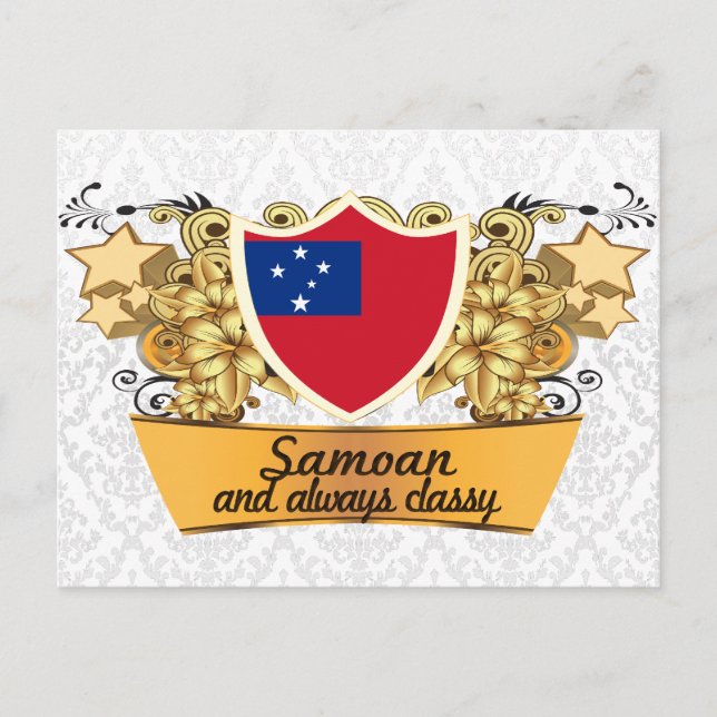 Classy Samoan Postcard (Front)