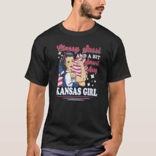 Classy Sassi And A Bit Smart Assi Kansas Girl Prem T-Shirt