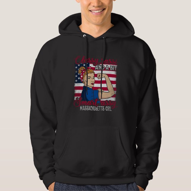 Classy Sassi And A Bit Smart Assi Massachusetts Gi Hoodie (Front)