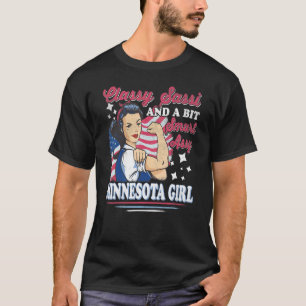 Classy Sassi And A Bit Smart Assi Minnesota Girl T-Shirt