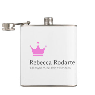 Classy + Sassy Rebecca Flask