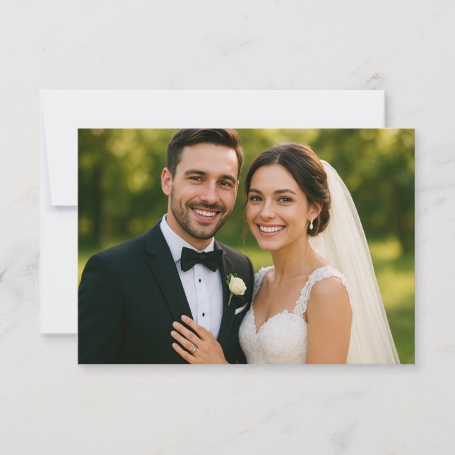 Classy Scan to RSVP Reply Card (Front)