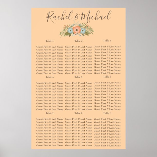 Classy Seashore theme Poster (Front)