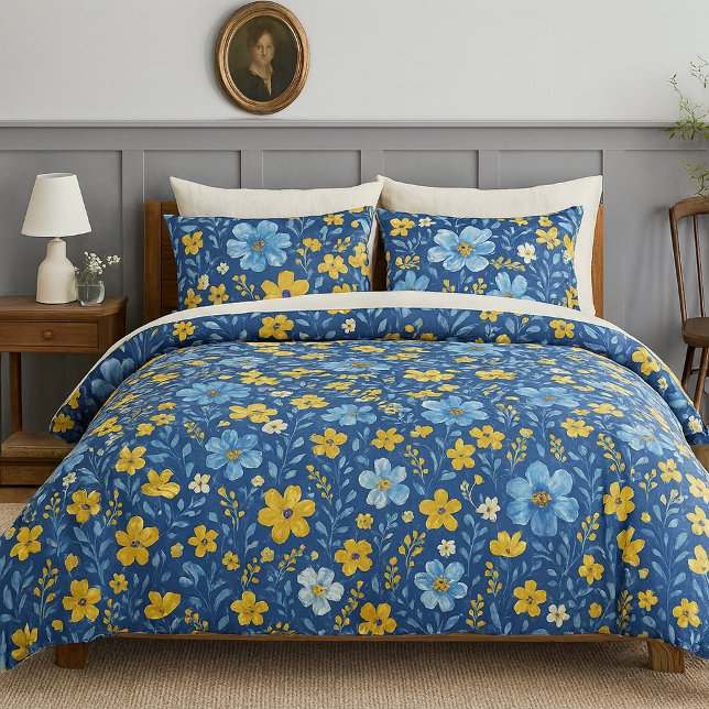 Classy Shabby Chic French Floral Art Pattern Pillowcase (Creator Uploaded)