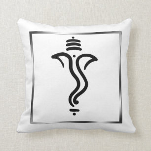 Classy Simple Ganesha/Indian God Cushion