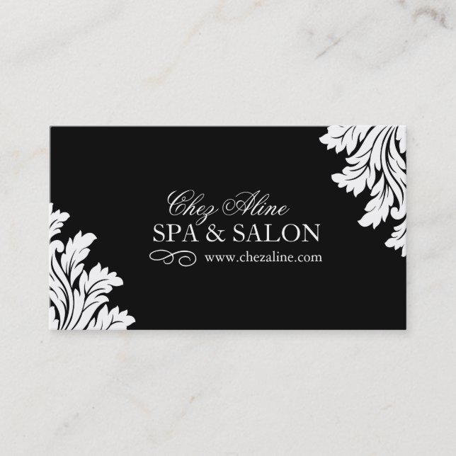 Classy Spa and Salon Business Card (Front)