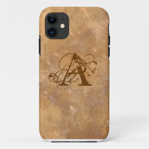 Classy Stone Like Monogram Case-Mate iPhone Case
