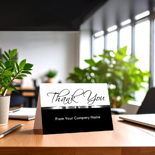 Classy Thank You Cards For Business Professionals