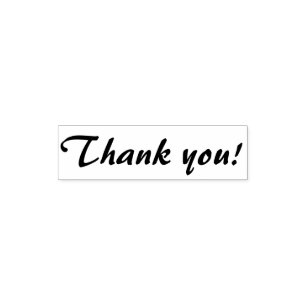 Classy Thank You Self-inking Stamp