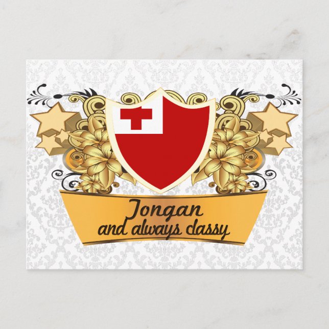 Classy Tongan Postcard (Front)