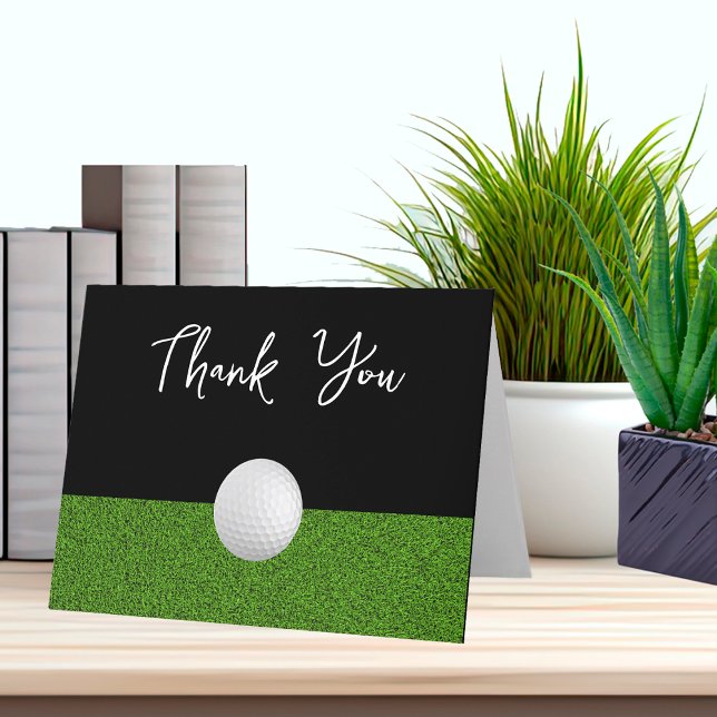 Classy Trendy Golf Business Thank You Cards (Creator Uploaded)