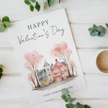 Classy Valentine's Day Real Estate Promotional