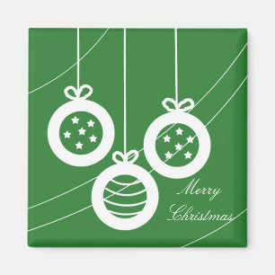 Classy Vintage Christmas Decorations Magnet