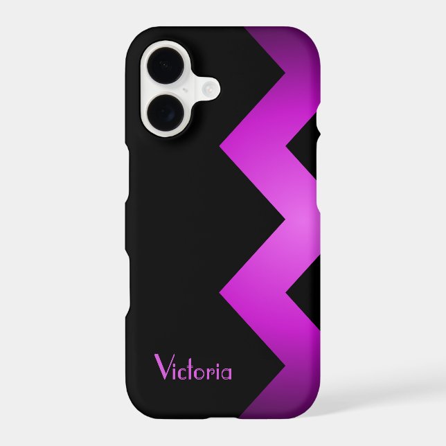 Classy Violet Accent Personalised (Back)