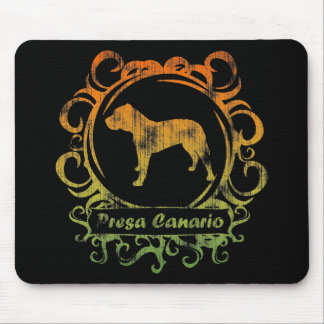 Classy Weathered Presa Canario Mouse Pad