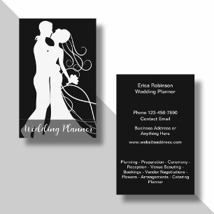 Classy Wedding Planner Business Cards