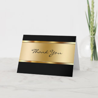 Classy Wedding Thank You Cards