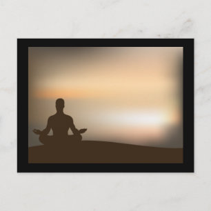 Classy YOGA Post Card