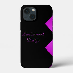 Classy Zigzag Purple Personalised iPad Air Case