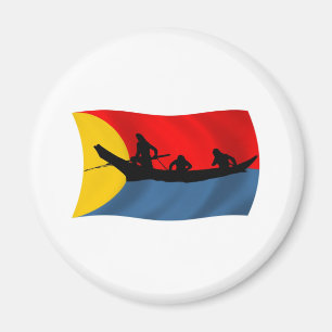 Clatsop Tribe Flag Magnet