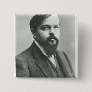 Claude Debussy 15 Cm Square Badge