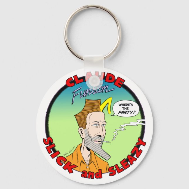 Claude Funston Key Ring (Front)