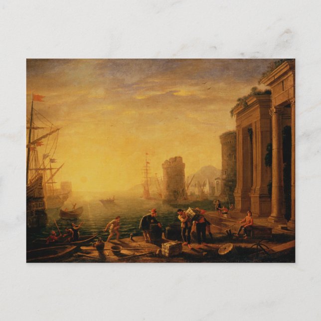 Claude Lorrain Artwork Postcard (Front)