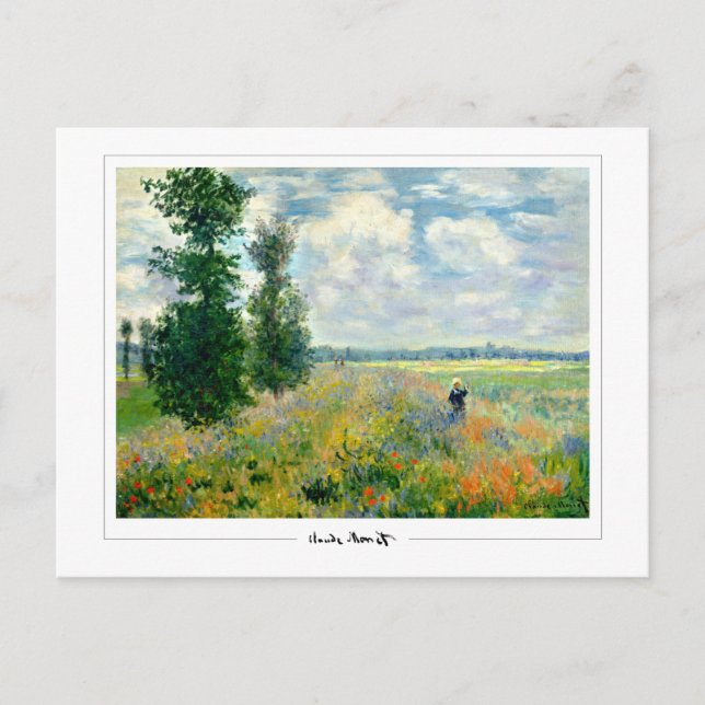 Claude Monet #108 - Fine Art Postcard (Front)