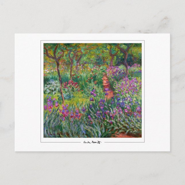 Claude Monet #141-2 - Fine Art Postcard (Front)