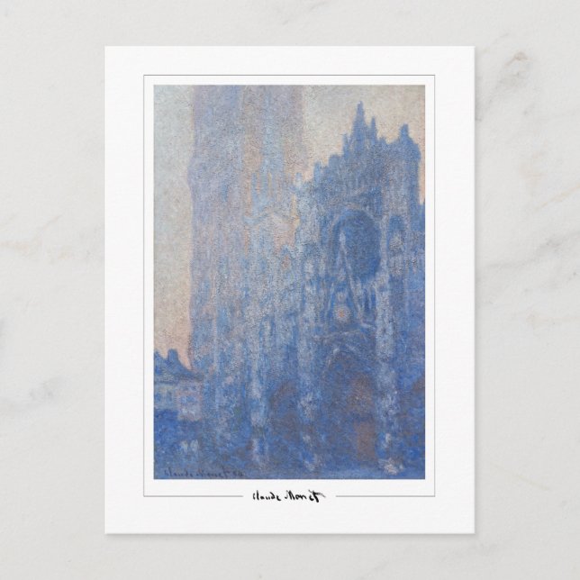 Claude Monet #18-2 - Fine Art Postcard (Front)