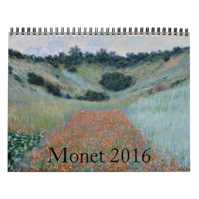 Claude Monet 2016 Calendar (Cover)