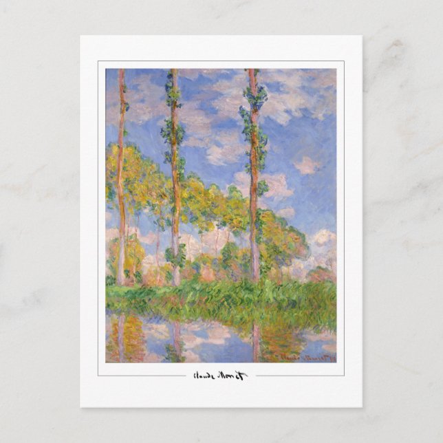 Claude Monet #34 - Fine Art Postcard (Front)