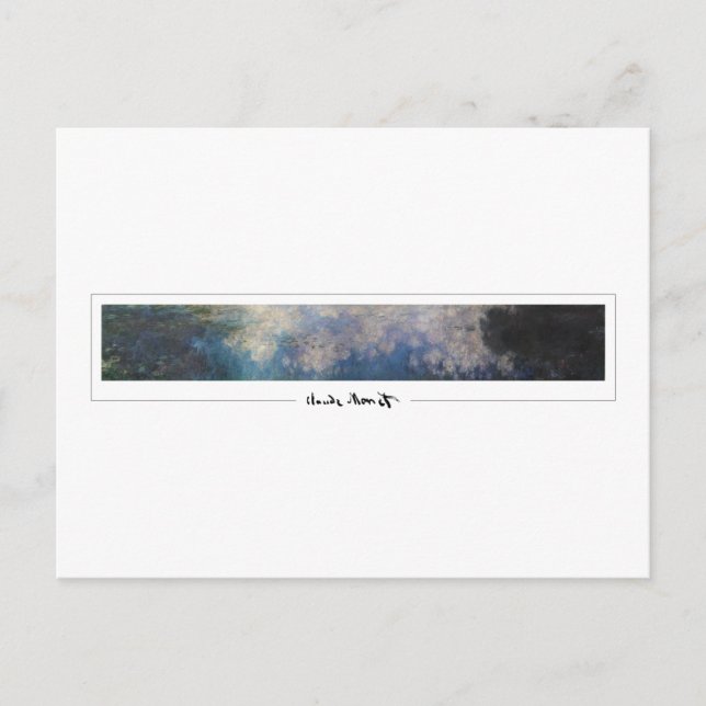 Claude Monet #466-2 - Fine Art Postcard (Front)