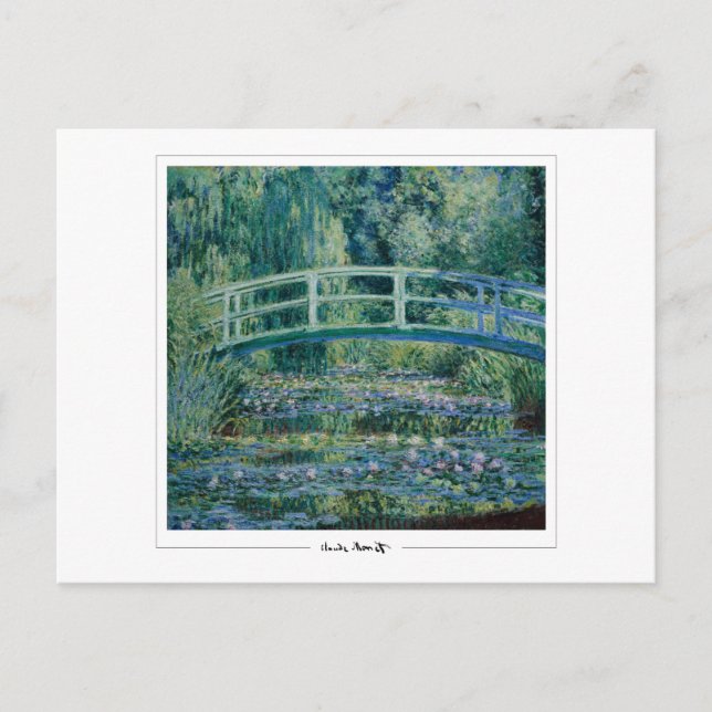 Claude Monet #47 - Fine Art Postcard (Front)