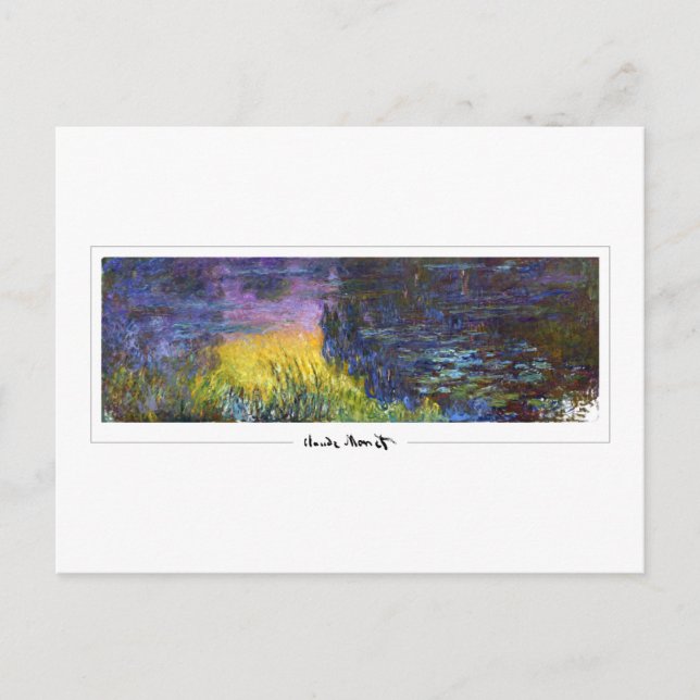 Claude Monet #485 - Fine Art Postcard (Front)