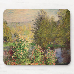 Claude Monet   A Corner of the Garden at Montgeron Mouse Pad