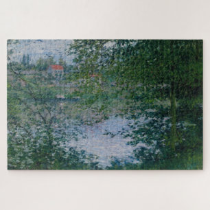 Claude Monet À Travers Les Arbres Puzzle