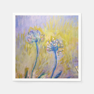Claude Monet - Agapanthus Napkin