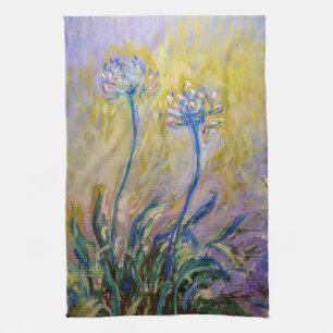 Claude Monet - Agapanthus Tea Towel