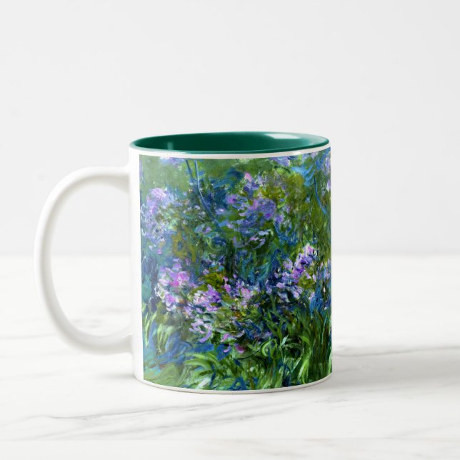 Claude Monet: Agapanthus Two-Tone Coffee Mug (Left)