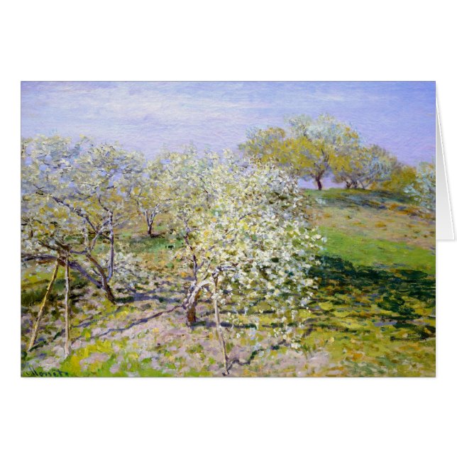 Claude Monet Apple Tree (Front Horizontal)