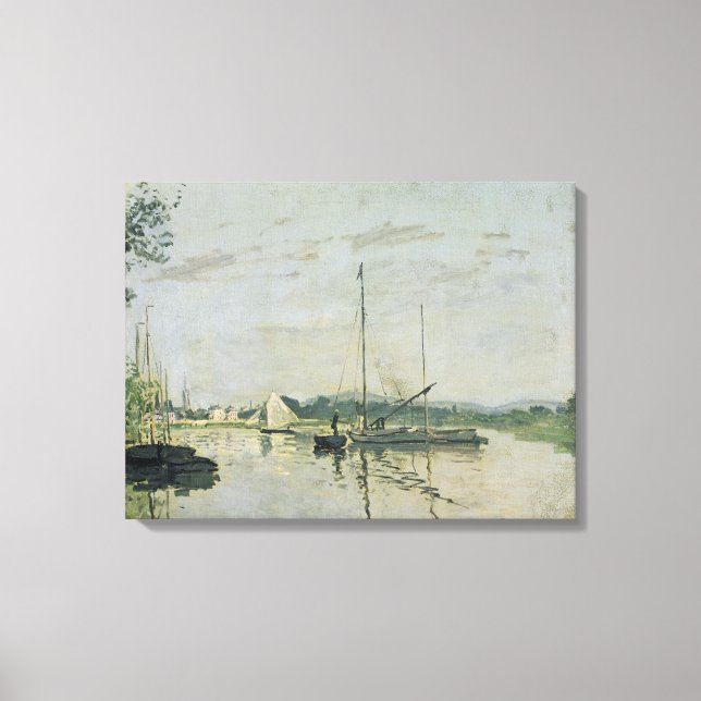 Claude Monet | Argenteuil, 1872 Canvas Print (Front)