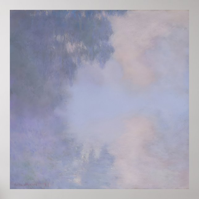 Claude Monet art Poster (Front)