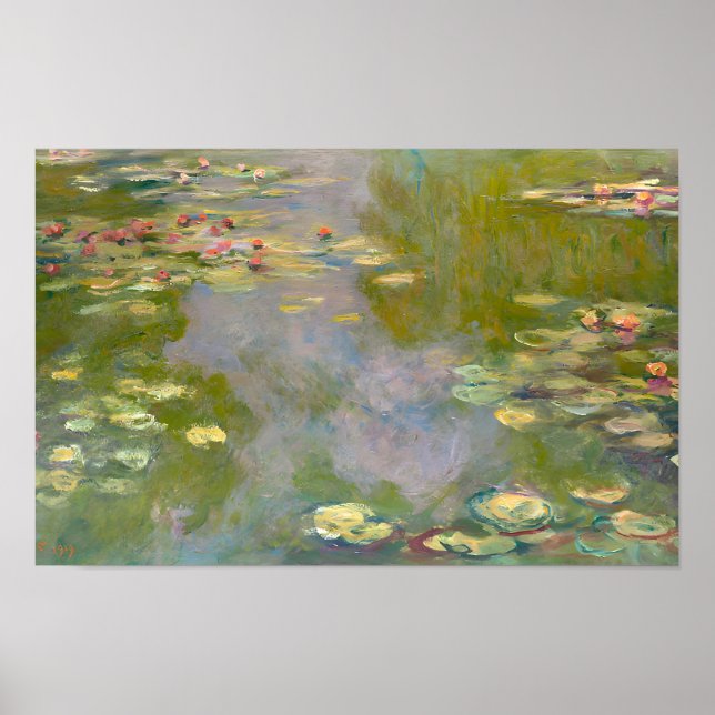 Claude Monet art style Poster (Front)
